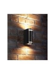 Econa ECN-3052 Siyah Çift Taraflı Bahçe Duvar Apliği