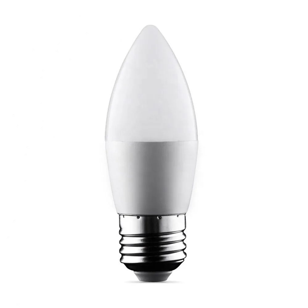 Şavk 5W 6500K E27 Beyaz Işık C37 Led Ampul