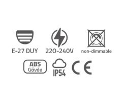 Büyükalpler ABS Kısa Mantar Bahçe Armatürü