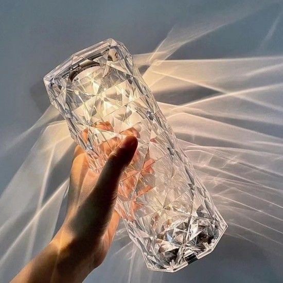 Helios HS-8100 Dekoratif Kristal Masa Lambası