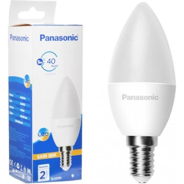 Panasonic 3W E14 2700K Günışığı Led Buji Ampul