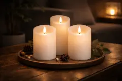 Cata CT-8433 Prag 3’lü LED Mum Seti Masa Lambası