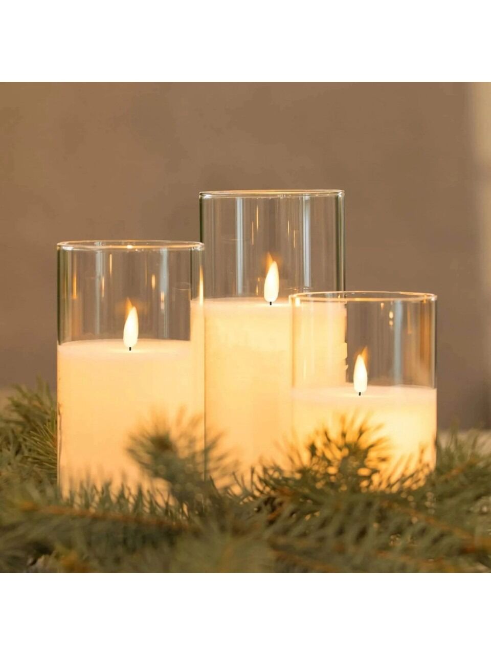 Cata CT-8433 Prag 3’lü LED Mum Seti Masa Lambası