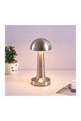 Ack AF11-00293 Saten Kasa Şarjlı Dokunmatik Masa Lambası