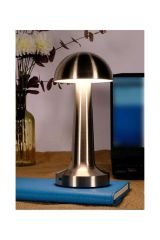 Ack AF11-00293 Saten Kasa Şarjlı Dokunmatik Masa Lambası