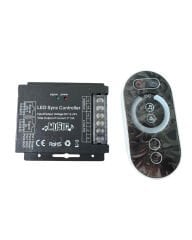 Müzik Senkronlu Tek Renk LED Kontrol Cihazı 12V-24V 3x10A Uzaktan Kumandalı