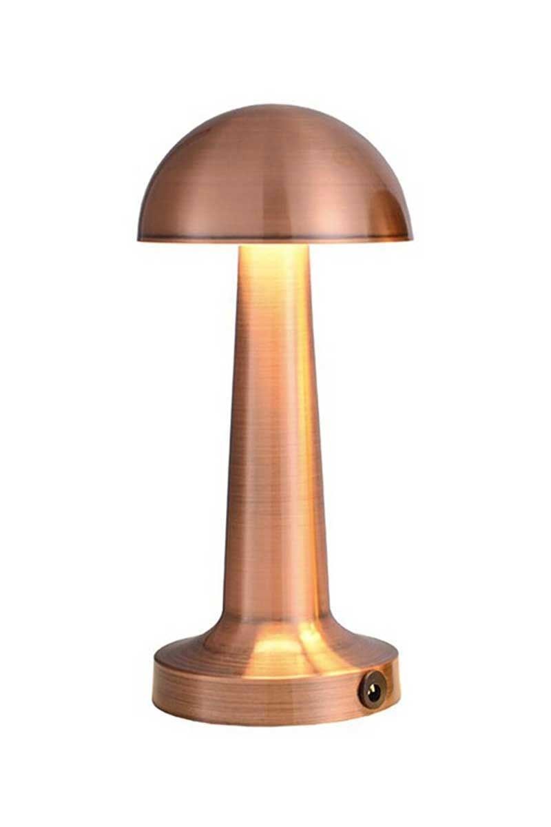 Ack AF11-00297 Bakır Kasa Şarjlı Dokunmatik Masa Lambası