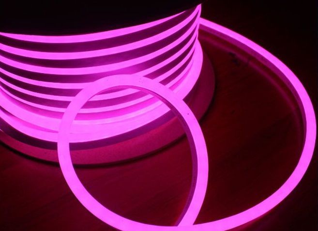 Cata CT-4455 12V DC 120 LED Neon LED Hortum Pembe 50 Metre Rulo