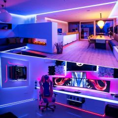 RGB 5 Metre Kumandalı Şerit Led Seti