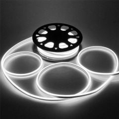 Cata CT-4455 12V DC 120 LED Neon LED Hortum Beyaz 6400K 50 Metre Rulo