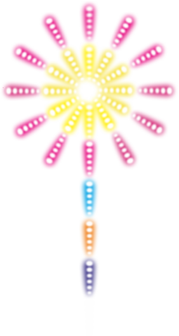 HS-3268 Havai Fişek RGB LED Işık Seti 30 LED USB 5V Bluetooth Ses Kontrollü