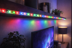 İnoled 4312-06 RGB Şerit LED 5050 3 Çip 60 LED (Silikonlu)