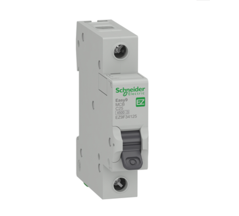 Schneider Electric Easy9 EZ9F34125 Otomatik Sigorta C Eğrisi 1P 25A 4,5kA