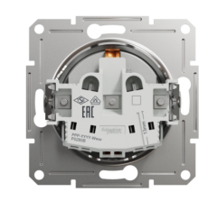 Schneider Asfora EPH2900161 Topraklı Priz 16A Alüminyum Sıva Altı