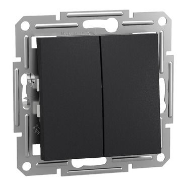 Schneider Asfora EPH0600171 2 li Vavien Antrasit Çerçevesiz