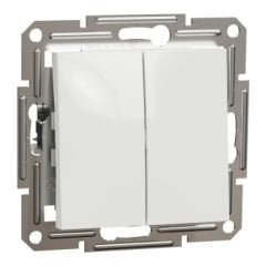 Schneider Asfora EPH0670121 2 li Vavien Beyaz Çerçevesiz