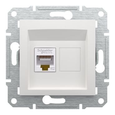 Schneider Asfora EPH4370121 1xRJ45Cat5e-UTP Çerçevesiz