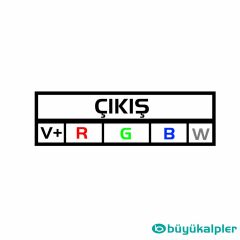 Şavk RGBW Wi-Fİ Kontrol Ünitesi