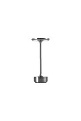 Helios HS-8130 Şarjlı Dimlenebilir 3 Fonksiyonlu Silver Masa Lambası
