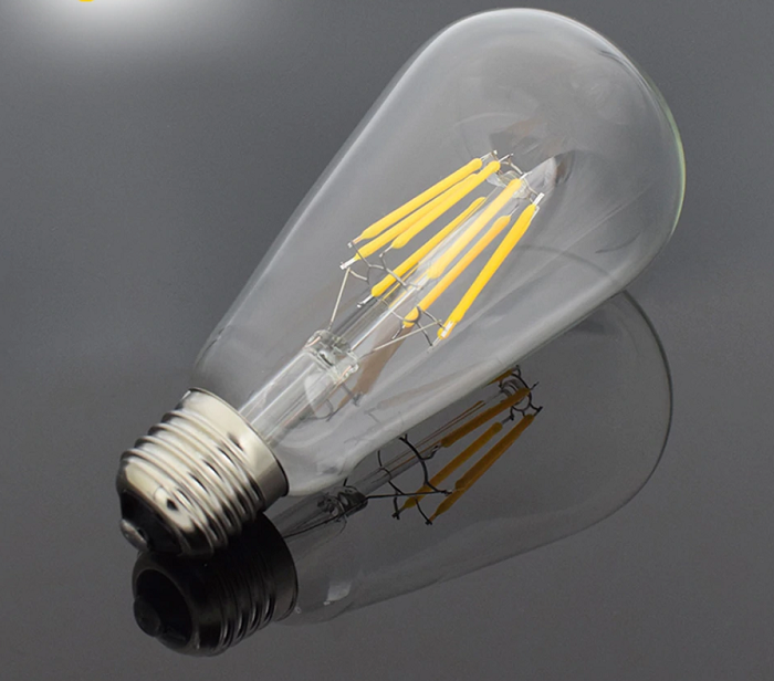 Cata Led Ampul 8w Rustik Ct-4353 ST64 Beyaz Işık 6500K