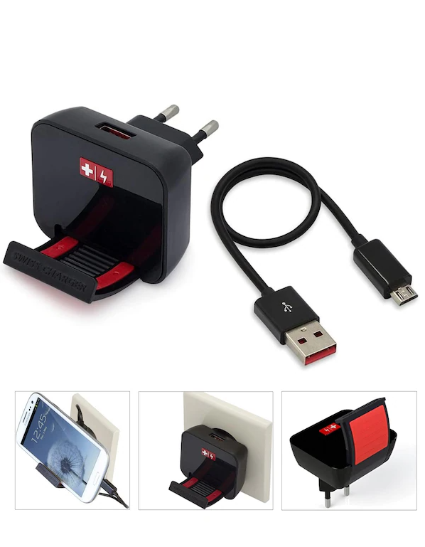 Swiss Charger SCH-20022 12w Seyahat Tipi Şarj Adaptörü