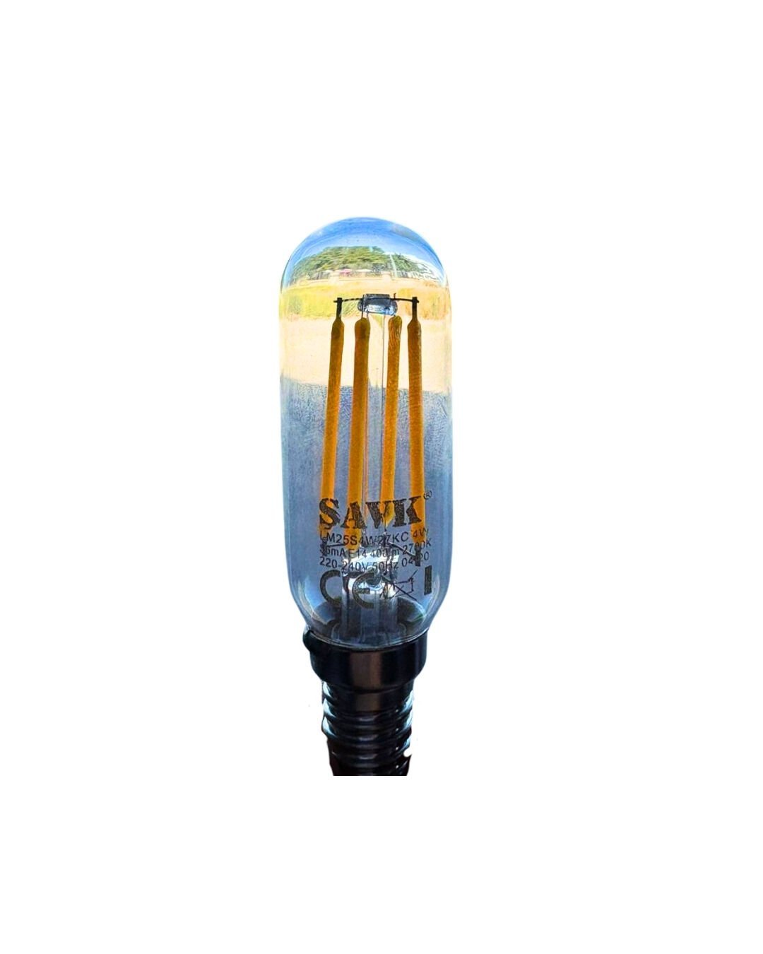 Şavk 500587 4 Watt T25 Filamanlı Led Ampul 2700K Sarı Işık