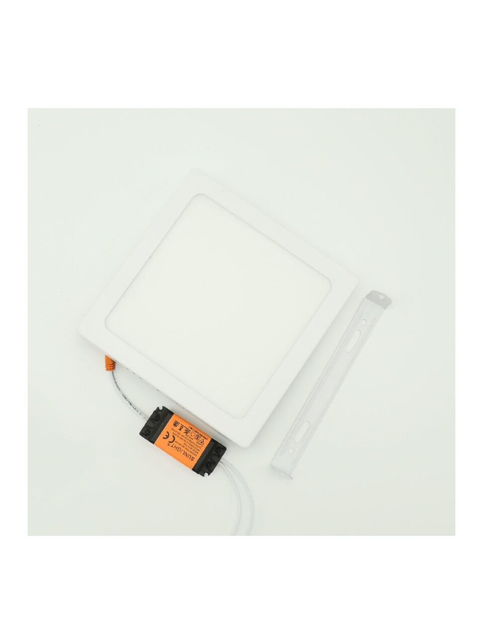 SUNLIGHT 12W Kare Sıva Üstü LED Panel 6500K Beyaz Işık