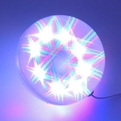 Yıldız Animasyonlu RGB Led 8 Top Işık Disko Küre Aydınlatma 220 V