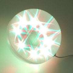 Yıldız Animasyonlu RGB Led 8 Top Işık Disko Küre Aydınlatma 220 V