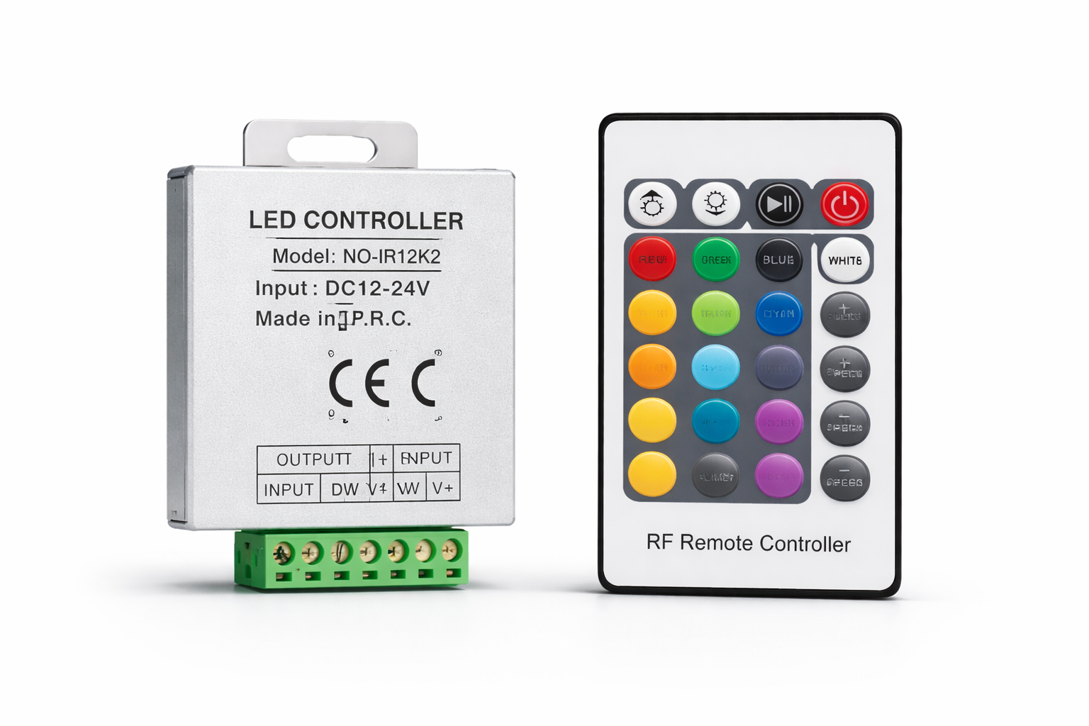 Royaltech RTK-2 RGB LED Kumanda 12A 12-24V RF Kontrol Ünitesi