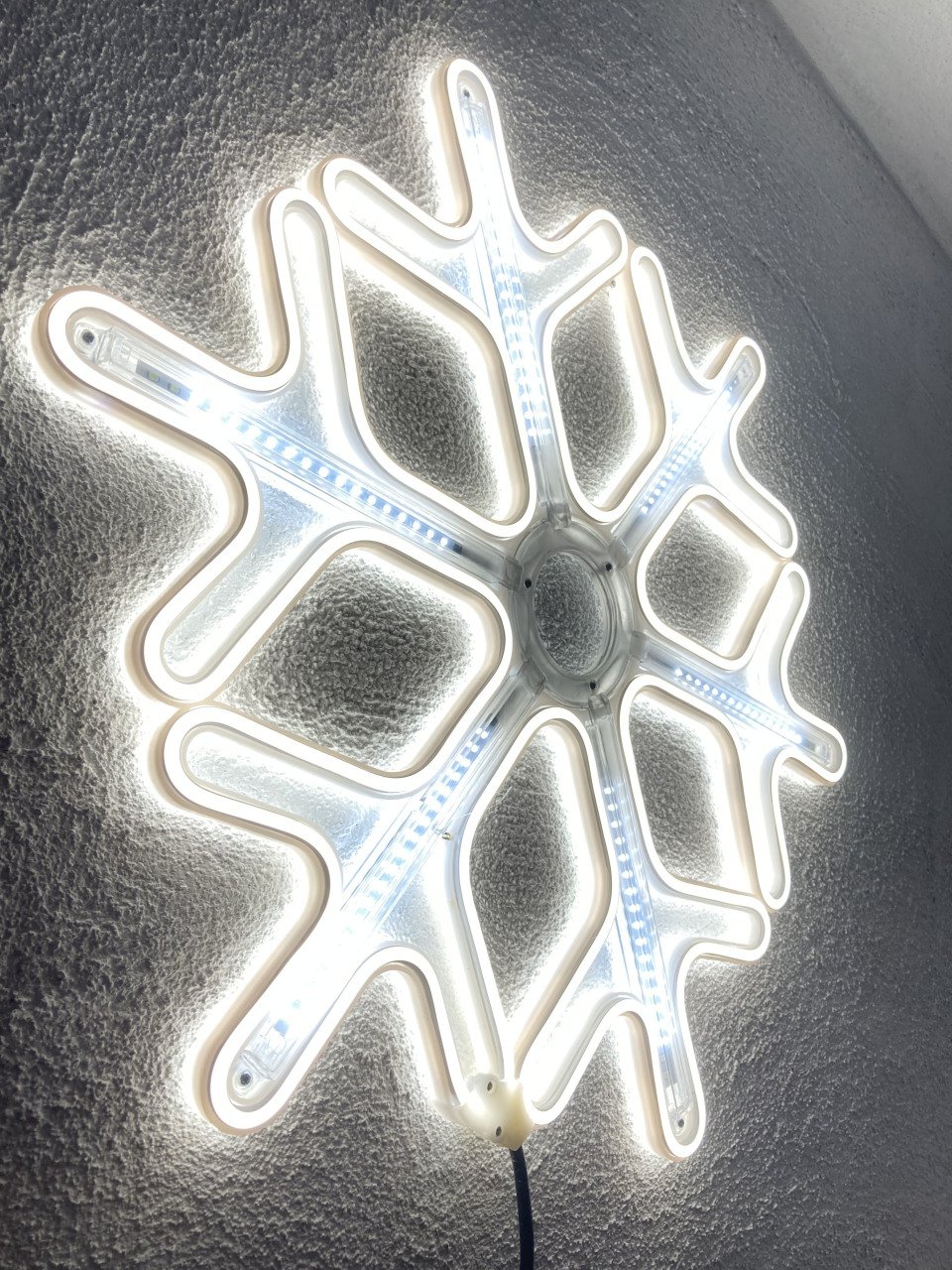 Sunlight Kar Tanesi Neon Beyaz Yüksek Işık Gücü Kayar Beyaz Ledli IP44