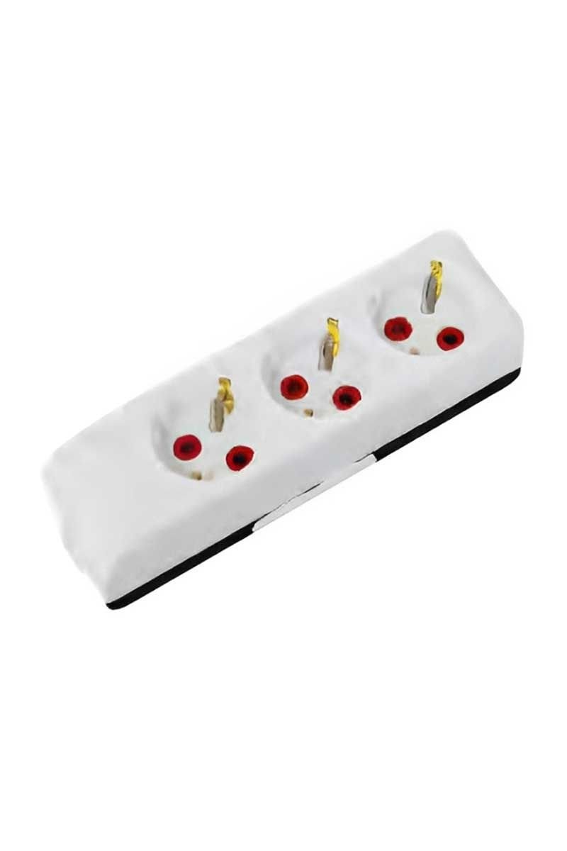 Ayka 22 3300 000 3 Lü Topraklı Grup Priz Çocuk Korumalı UPS