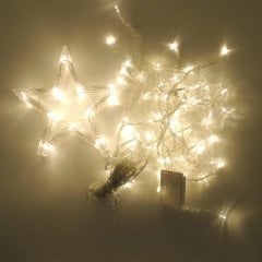 Sunlight Yıldız Led Süs 6Lı Set Sarkıt Led Yılbaşı Ağacı Süsleme 8 Animasyonlu Gün Işığı