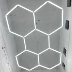 Cata CT-9082 Petek LED Hexagon Anzer 240W  6400K Beyaz Işık Armatür