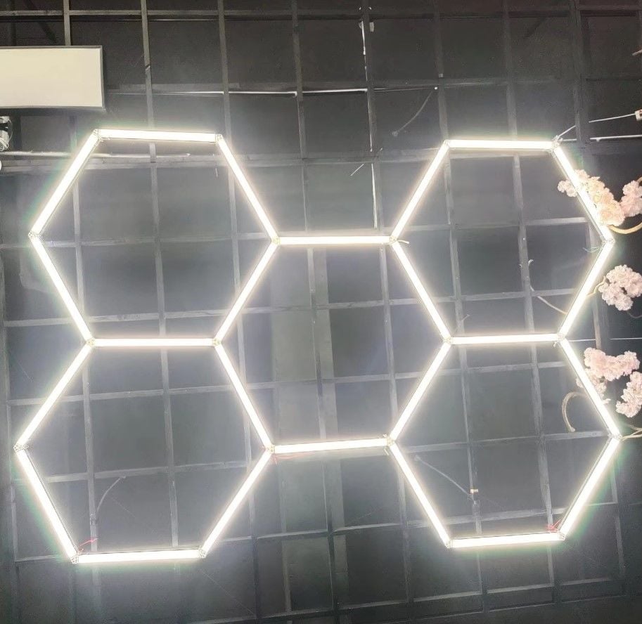 Cata CT-9082 Petek LED Hexagon Anzer 240W  6400K Beyaz Işık Armatür