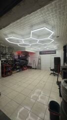 Cata CT-9082 Petek LED Hexagon Anzer 240W  6400K Beyaz Işık Armatür