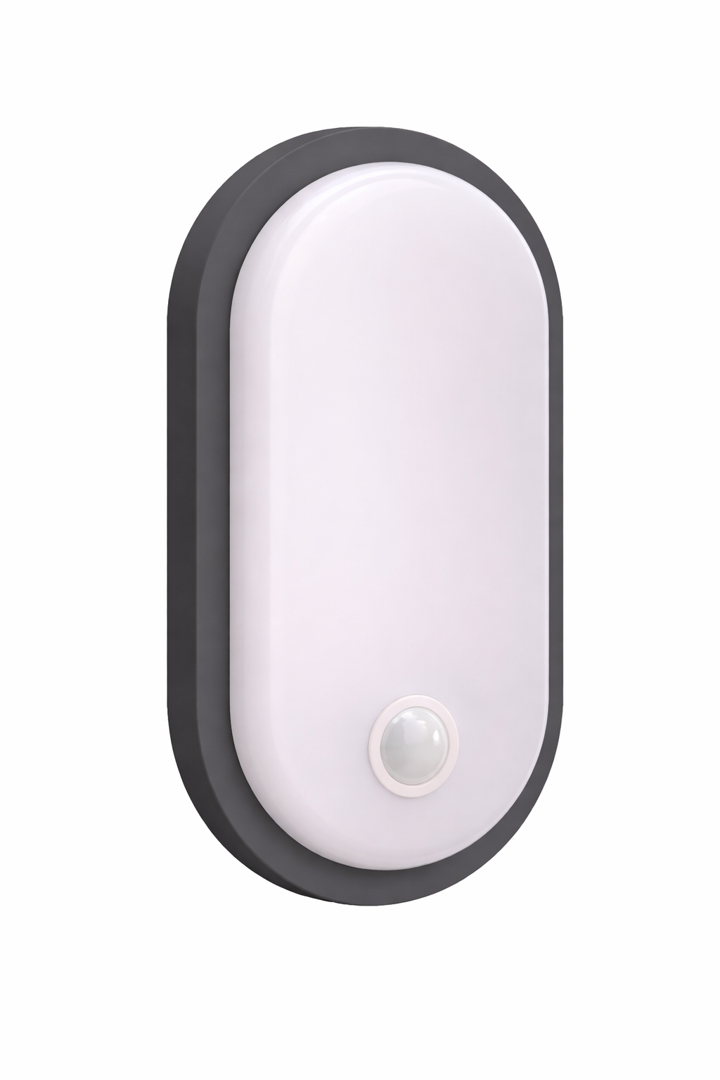 İnoled 5150-03 15W Sensörlü LED Duvar Aplik 4000K Doğal Beyaz PIR Hareket Sensörlü Oval Aydınlatma