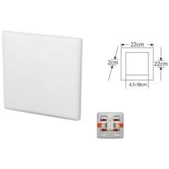 Econa ECN-1371 36 Watt Sıva Altı Kare Led Panel Beyaz Işık (Ayarlanabilir)