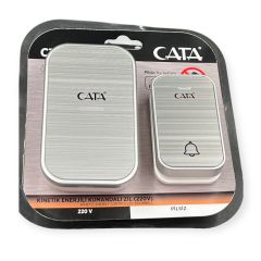 Cata CT-105 Kinetik Enerjili Kumanda Zil 220V