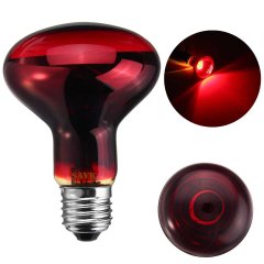 Şavk 150W Isı Ampulü R125 220V Kırmızı Cam