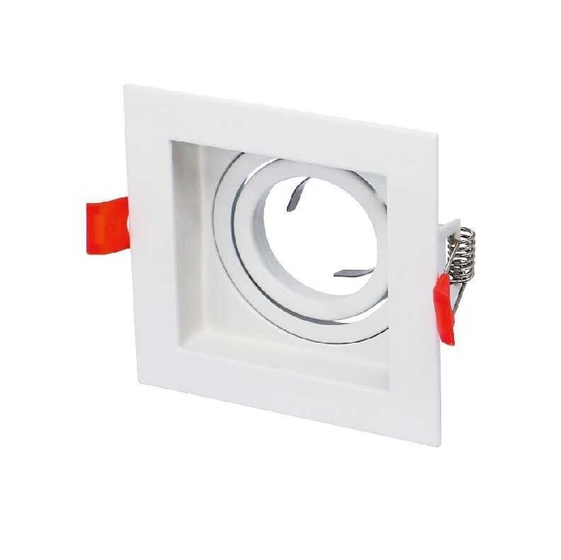 Cata CT-5230 Pars Kare Spot Beyaz Kasa GU10 Sıva Altı Spot Armatür