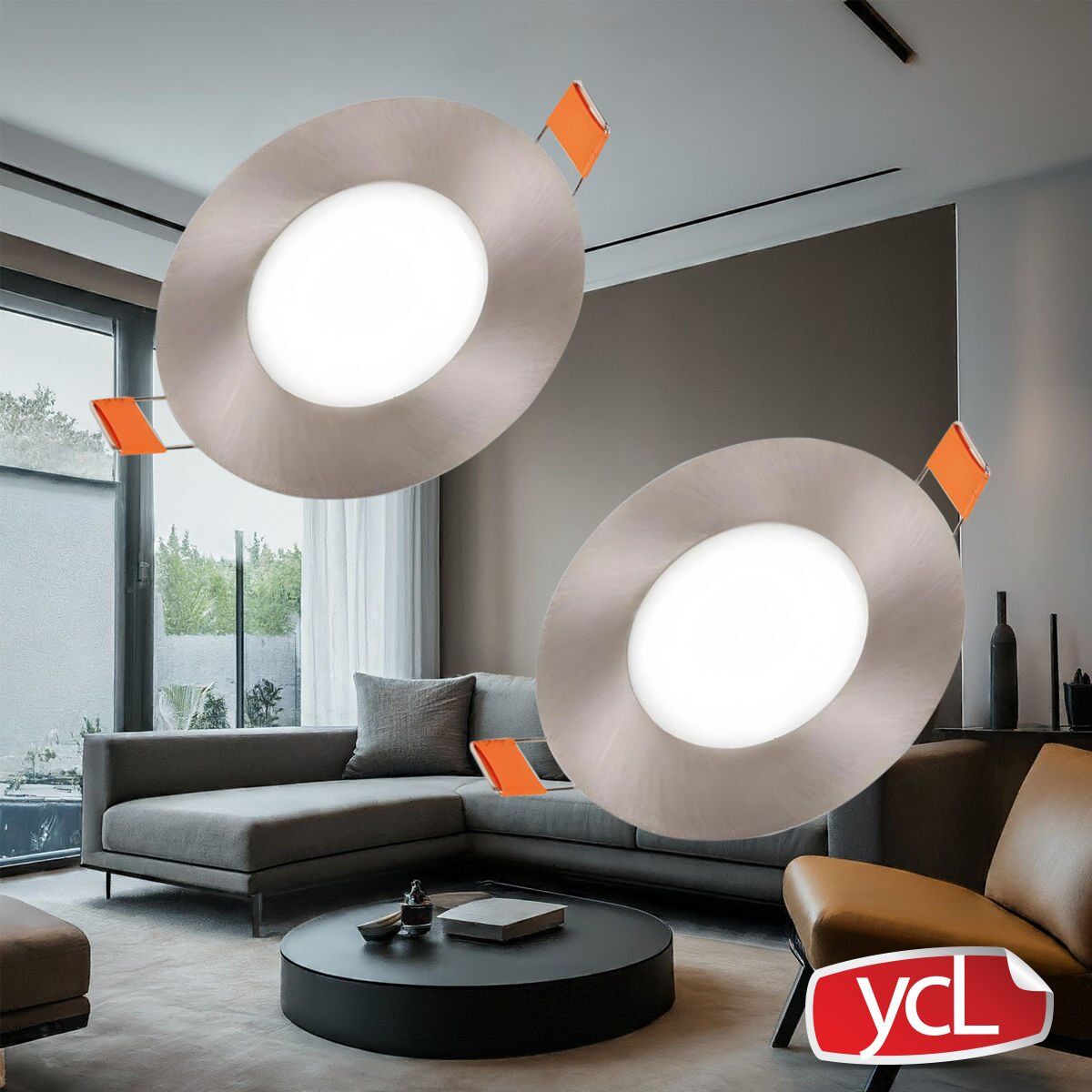YCL Yücel ALP 1106 Saten Kasa Sıva Altı Led Panel Beyaz Işık