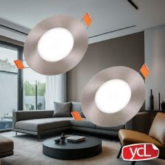 YCL Yücel ALP 1106 Saten Kasa Sıva Altı Led Panel Beyaz Işık