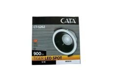 Cata CT-5262 12W Tiger Led Spot Armatür Siyah Kasa 4000K Ara Renk