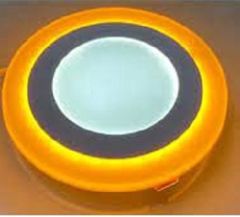 Econa 3+3W Sıva Altı Yuvarlak 2in1 Beyaz+Amber Işık Led Panel