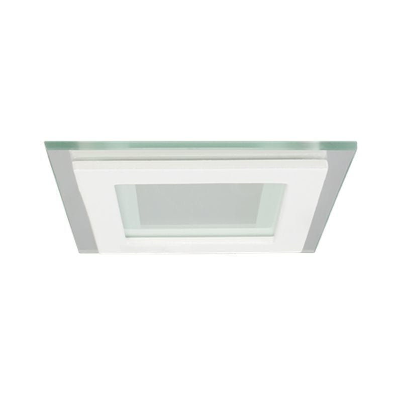 Global 6W Beyaz Işık Sıva Altı Camlı Kare Led Panel